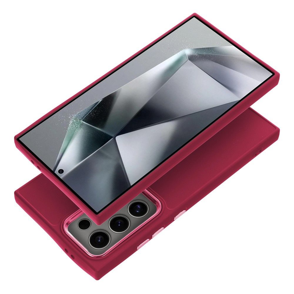 Xiaomi Redmi Note 14 5G Frame szilikon hátlap tok (Magenta)
