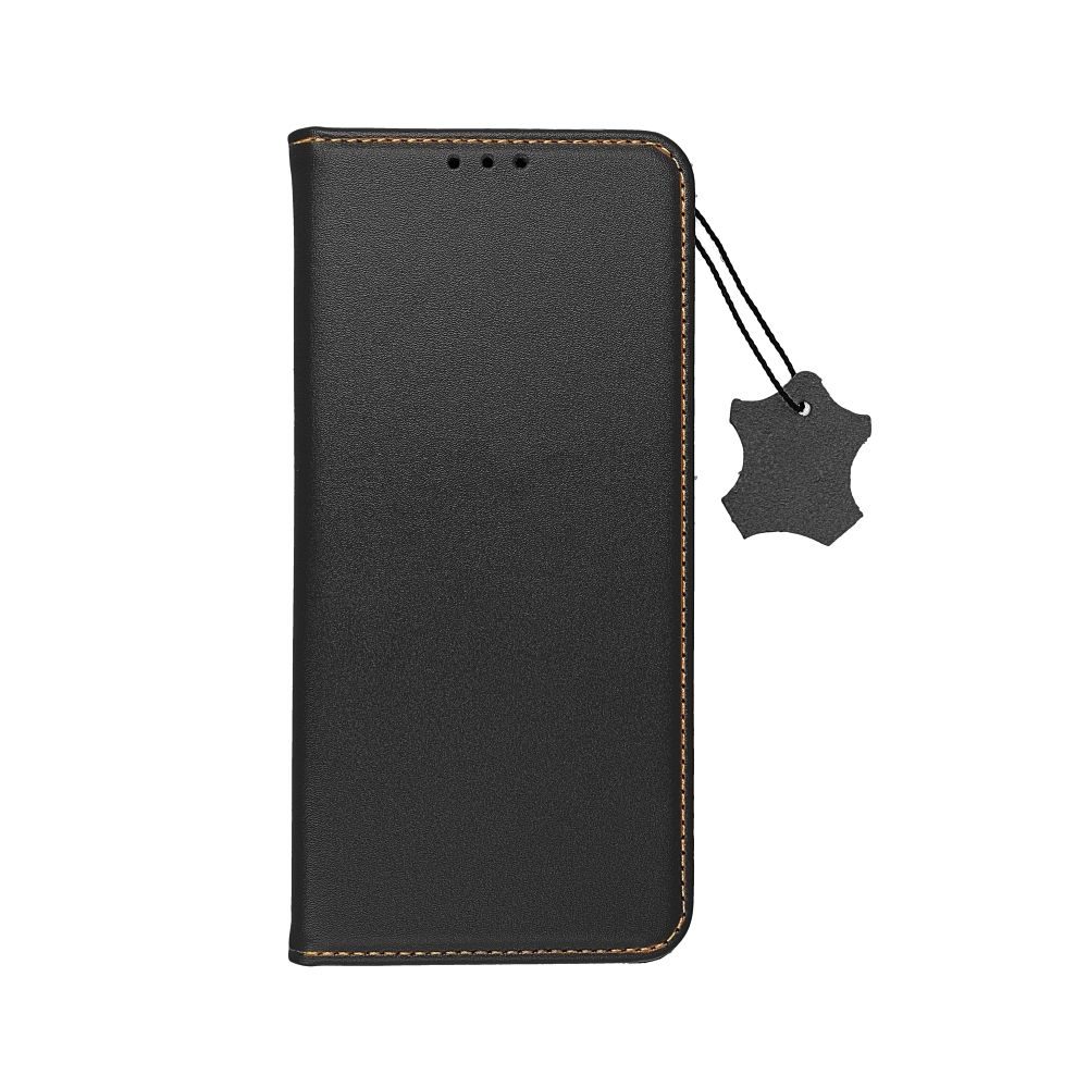 Xiaomi Redmi Note 14 5G Smart Pro bőr notesz tok (Fekete)