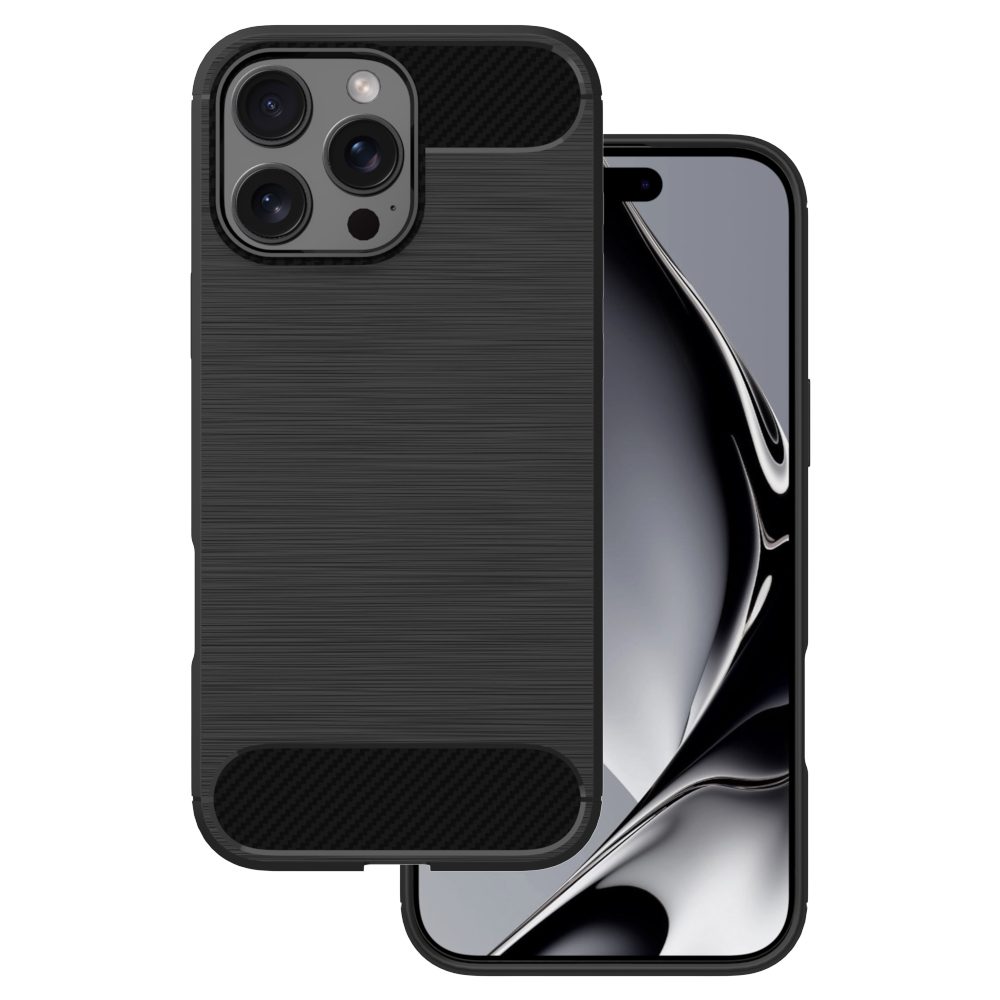 Honor 400 Lite forcell carbon hátlap tok (Fekete)