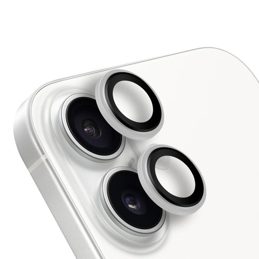 Apple iPhone 16 & iPhone 16 Plus OBAL:ME kameravédő (Fehér)