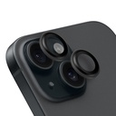 Apple iPhone 15 & iPhone 15 Plus OBAL:ME kameravédő (Fekete)