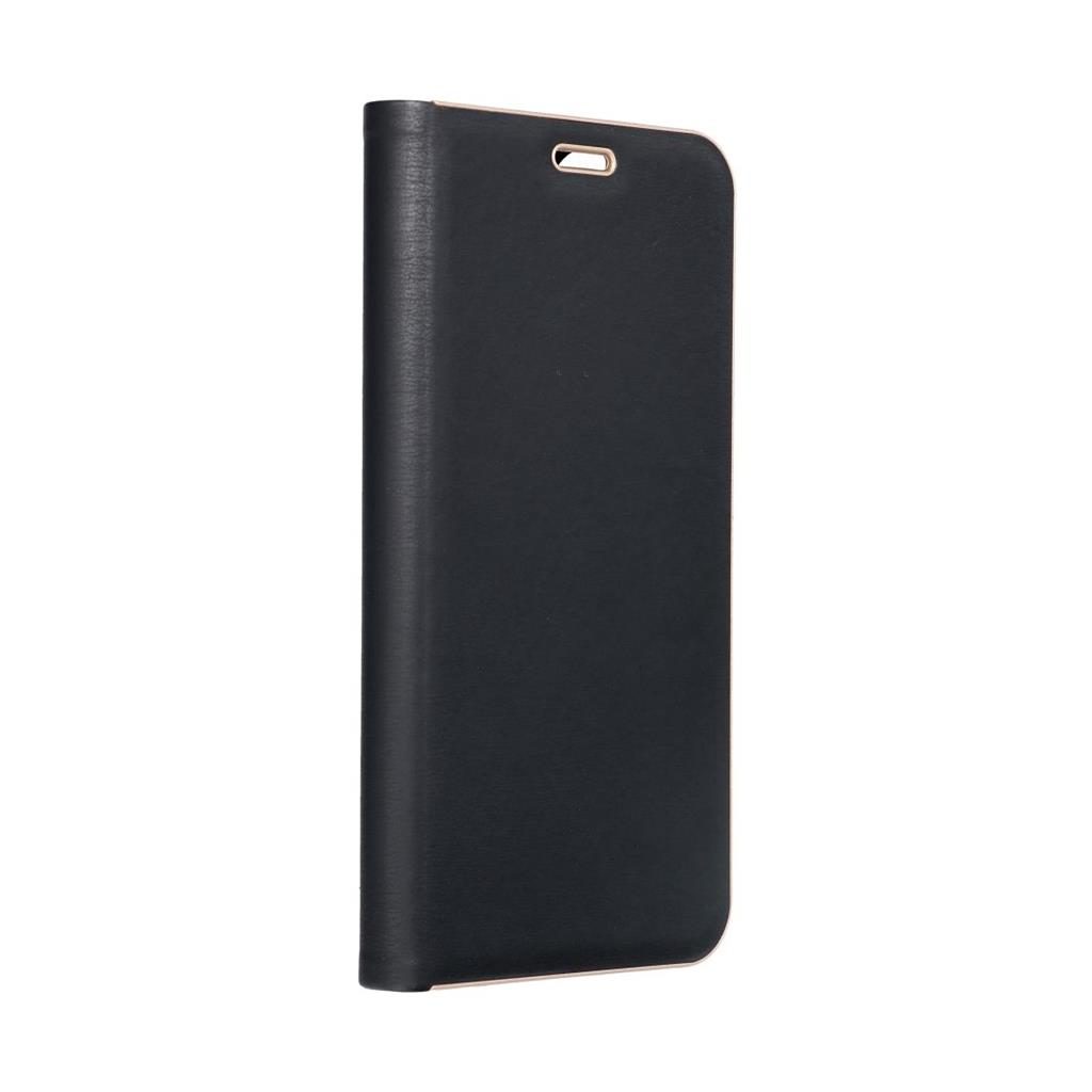 Xiaomi Redmi Note 14 Pro 5G / Redmi Note 14 Pro Plus 5G Lunca gold notesz tok (Fekete)