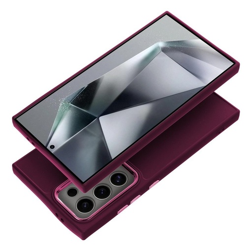 Xiaomi Redmi Note 14 Pro 5G / Redmi Note 14 Pro Plus 5G Frame szilikon hátlap tok (Lila)