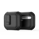 Apple AirPods 4 Dux Ducis Pepc tok (Fekete)