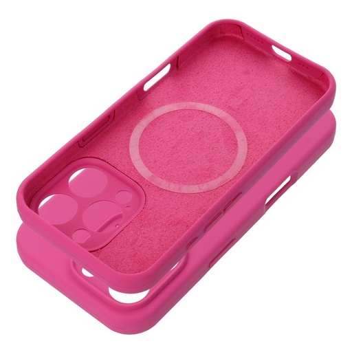 Apple iPhone 17 Silicone 2mm MagSafe tok (Rózsaszín)
