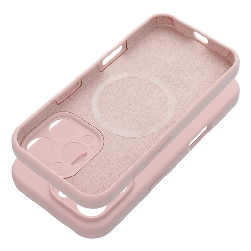Apple iPhone 17 Pro Max Silicone 2mm MagSafe tok (Rózsaszín)