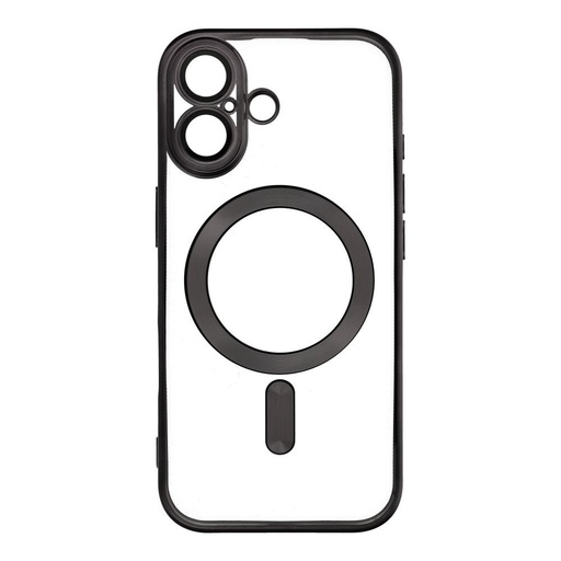 Apple iPhone 17 electro mag magsafe hátlap tok (Fekete)