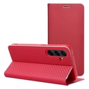 Xiaomi Redmi Note 14 Pro 5G / Redmi Note 14 Pro Plus 5G Lunca carbon notesz tok (Piros)