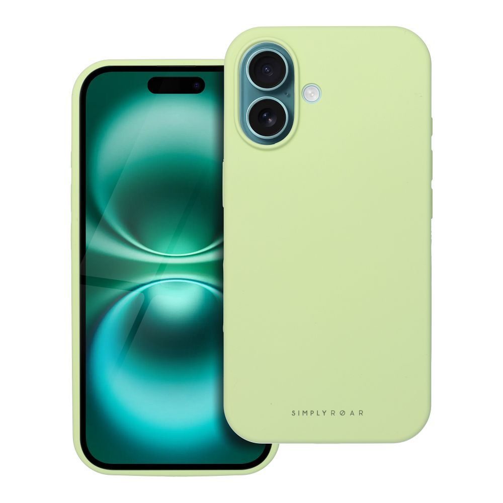 Apple iPhone 16 Roar Cloud skin hátlap tok (Világos zöld)