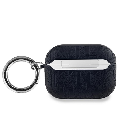 Apple AirPods Pro Karl Lagerfeld PU Embossed Choupette Head tok (Fekete) - KLAPPGCHPK