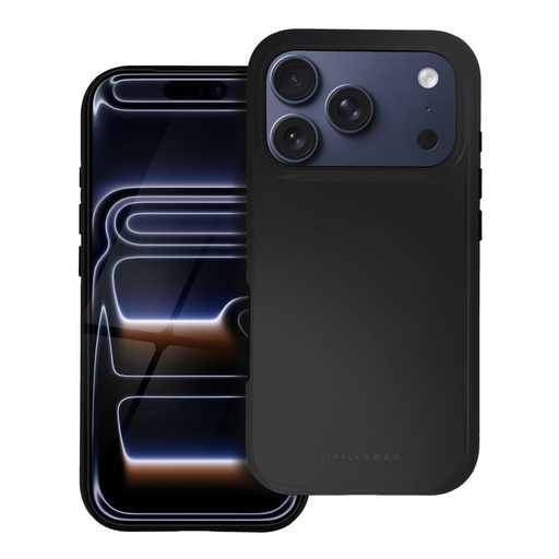 Apple iPhone 17 Pro Max Roar Rainbow bumper hátlap tok (Fekete)