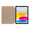 Apple iPad 10.9 2022 / iPad 11 2025 Tactial Tri Fold tablet tok (Fekete)