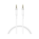 XO NB-R279C 3,5 mm – 3,5 mm audio kábel (Fehér) - 1,0 m