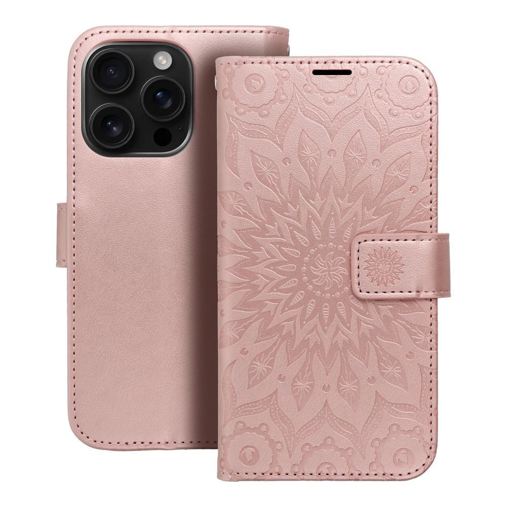 Apple iPhone 16 Pro Forcell MEZZO nyitható tok (Arany)