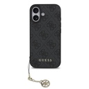 Apple iPhone 17 Guess 4G Charm tok (Szürke) - GUHMP17SGF4GCK