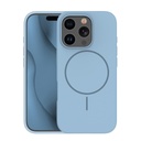 Apple iPhone 14 Silicone Thin magsafe hátlap tok (Kék)