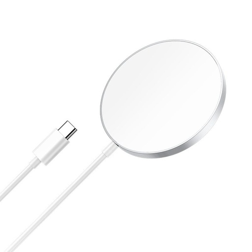 Borofone BQ11 vezeték nélküli töltő, 15W, ezüst