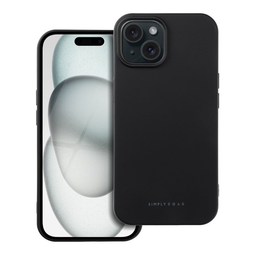 Apple iPhone 15 Roar Space hátlap tok (Fekete)