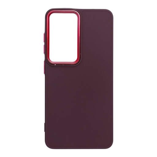 Samsung Galaxy S26 Frame szilikon hátlap tok (Lila)