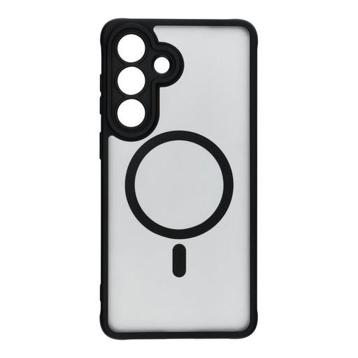 Samsung Galaxy S26 Plus Full matte mag magsafe hátlap tok (Fekete)