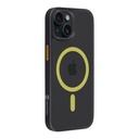Apple iPhone 15 Tactical MagForce Hyperstealth 2.0 hátlap tok (Fekete - Sárga)