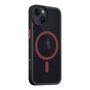 Apple iPhone 14 Tactical MagForce Hyperstealth 2.0 hátlap tok (Fekete - Piros)