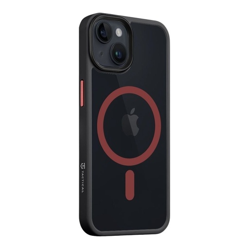Apple iPhone 14 Tactical MagForce Hyperstealth 2.0 hátlap tok (Fekete - Piros)