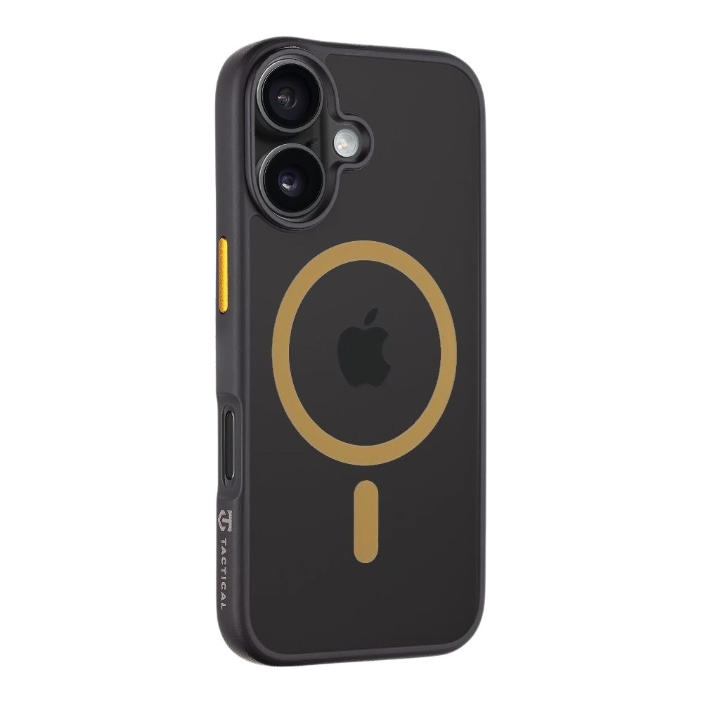 Apple iPhone 16 Tactical MagForce Hyperstealth 2.0 hátlap tok (Fekete - Sárga)