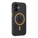 Apple iPhone 16 Tactical MagForce Hyperstealth 2.0 hátlap tok (Fekete - Sárga)