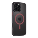 Apple iPhone 16 Pro Max Tactical MagForce Hyperstealth 2.0 hátlap tok (Fekete - Piros)