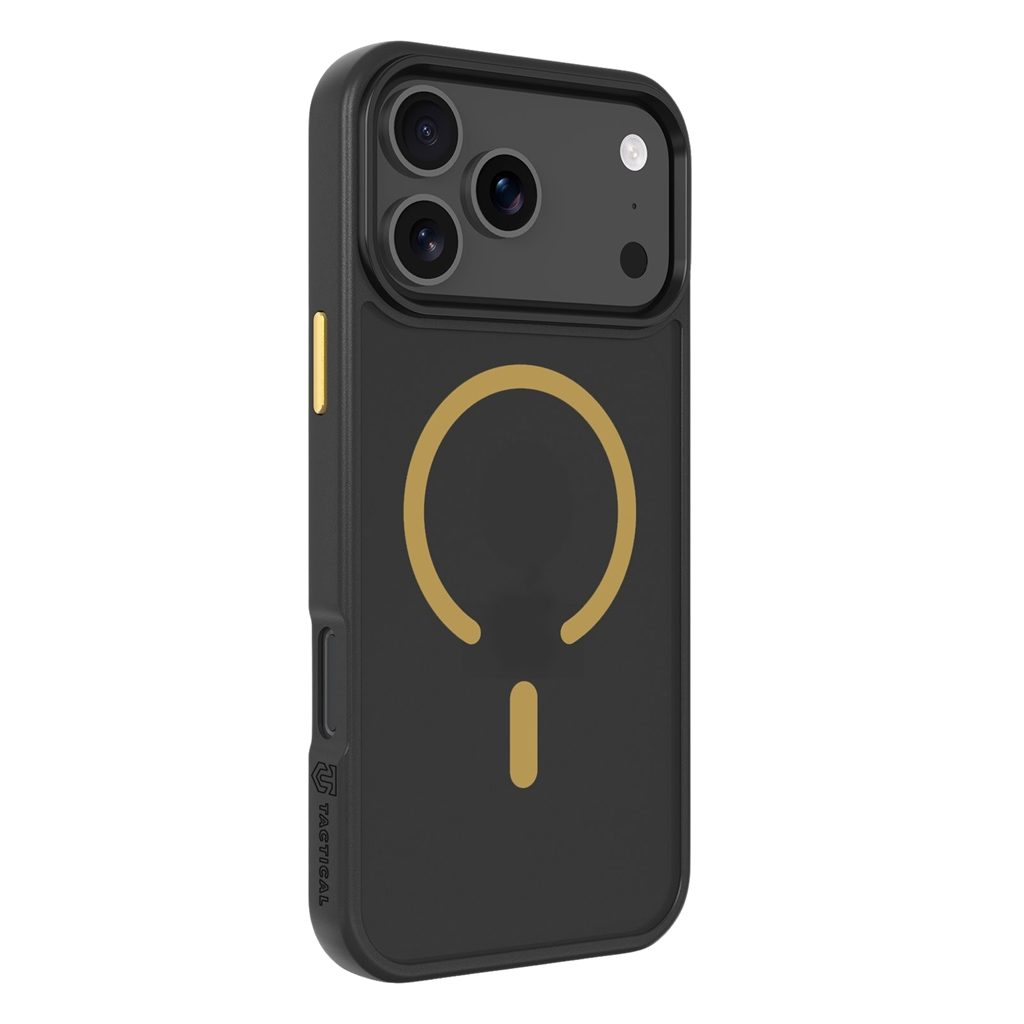 Apple iPhone 17 Pro Max Tactical MagForce Hyperstealth 2.0 hátlap tok (Fekete - Sárga)