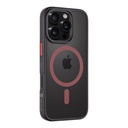 Apple iPhone 16 Pro Tactical MagForce Hyperstealth 2.0 hátlap tok (Fekete - Piros)