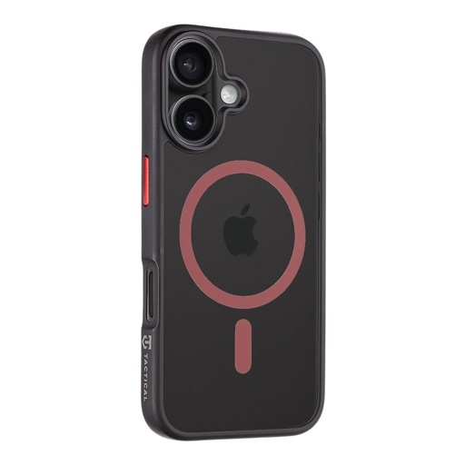 Apple iPhone 16 Tactical MagForce Hyperstealth 2.0 hátlap tok (Fekete - Piros)