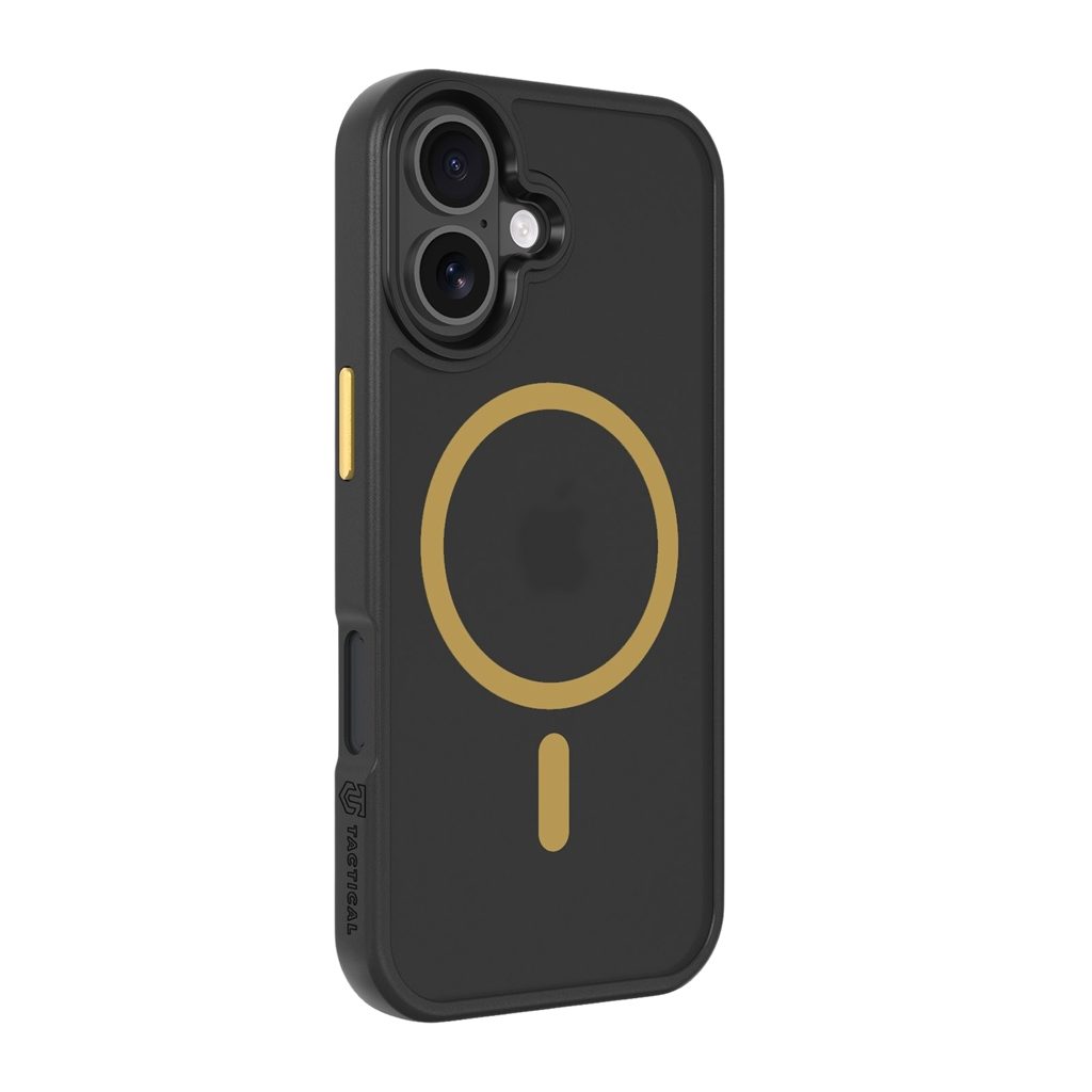 Apple iPhone 17 Tactical MagForce Hyperstealth 2.0 hátlap tok (Fekete - Sárga)