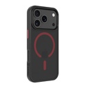 Apple iPhone 17 Pro Tactical MagForce Hyperstealth 2.0 hátlap tok (Fekete - Piros)