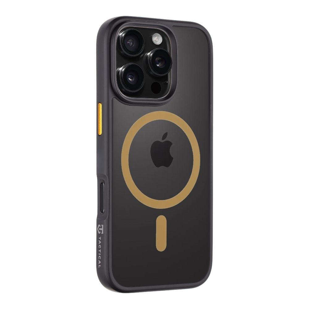 Apple iPhone 16 Pro Tactical MagForce Hyperstealth 2.0 hátlap tok (Fekete - Sárga)