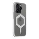 Apple iPhone 15 Pro Tactical MagForce Hexagon tok (Fehér)