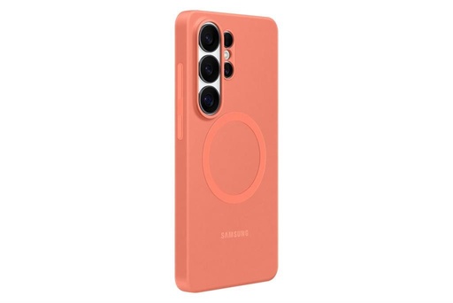Samsung Galaxy S26 Ultra Samsung Silicone Magnetic hátlap tok (Korallpiros)