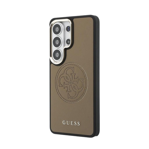 Guess PU Perforated 4G Logo Magnetic Samsung Galaxy S26 Ultra (Barna)
