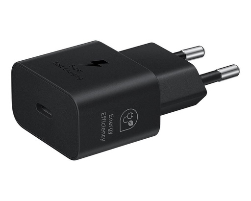 Samsung EP-T2510NBE hálózati gyorstöltő USB-C (Fekete) - 25W