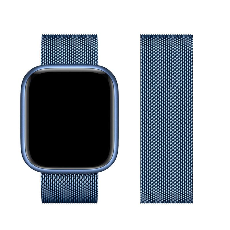 Forcell F-Design FA03 mágneses acél szíj Apple Watch 38 / 40 / 41 mm (Kék)