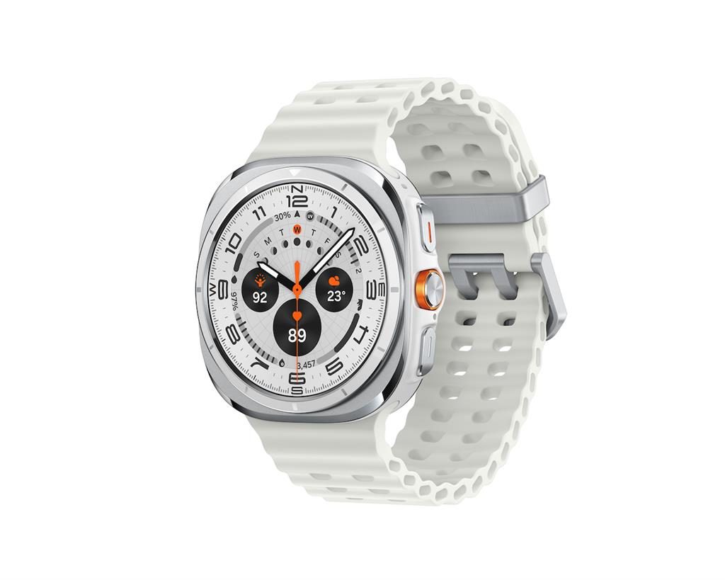 Samsung L705 Galaxy Watch Ultra 2025 okosóra 47mm LTE 64GB (Titánfehér)
