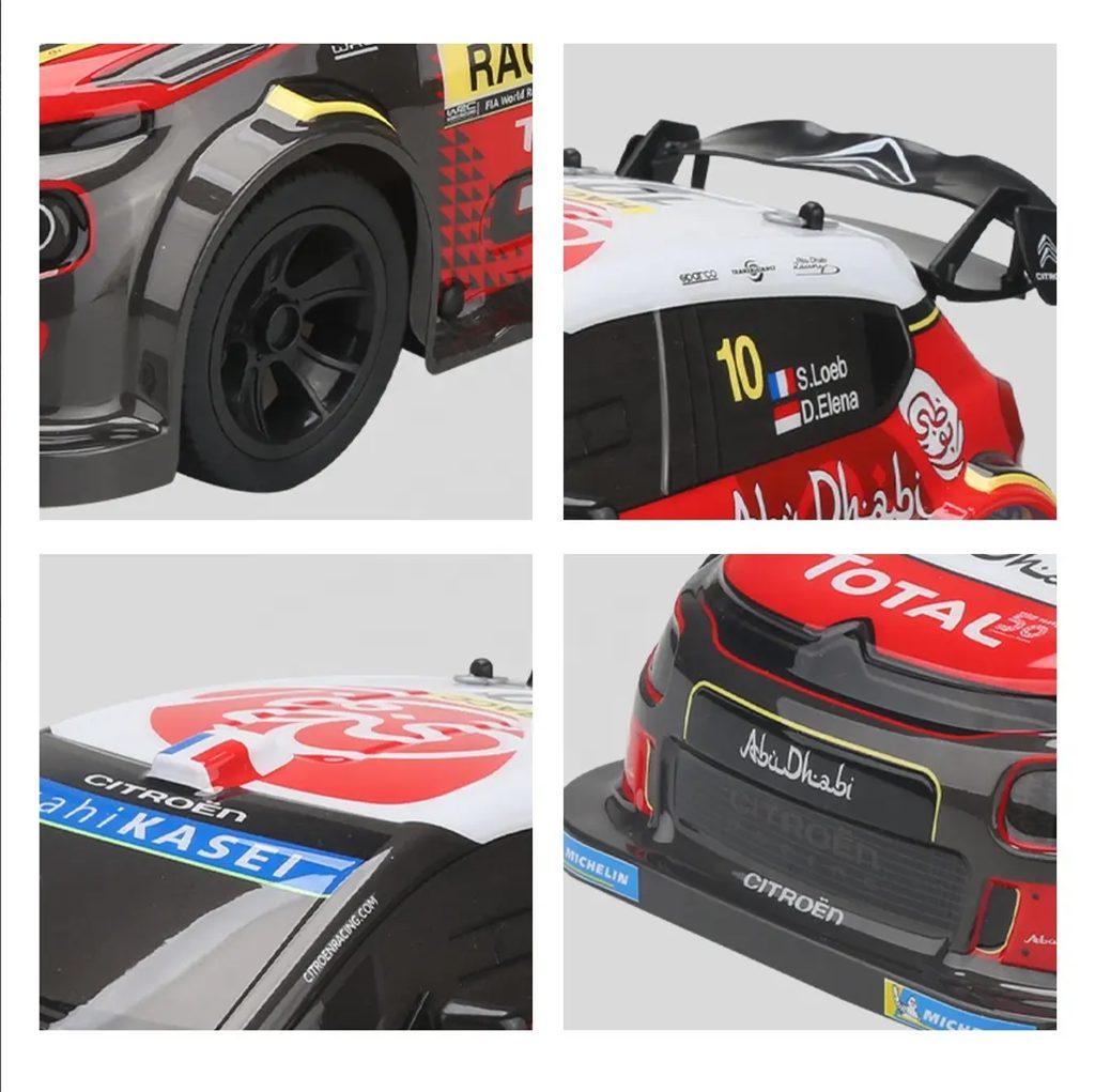 Fast Gearz távirányítós autó Citroen C3 WRC 1:10