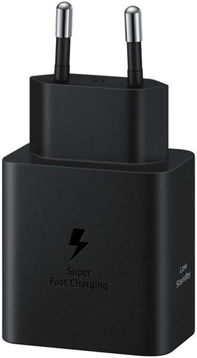 Samsung PD USB-C hálózati gyorstöltő 45W + USB-C kábel (Fekete)