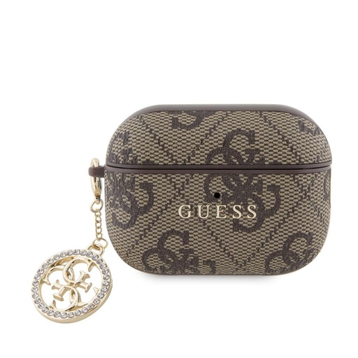 Guess 4G Script PC/PU Charm tok AirPods Pro 2 (Barna)