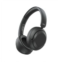 XO BE60 ANC forgatható és összehajtható fém Bluetooth fejhallgató (Fekete)