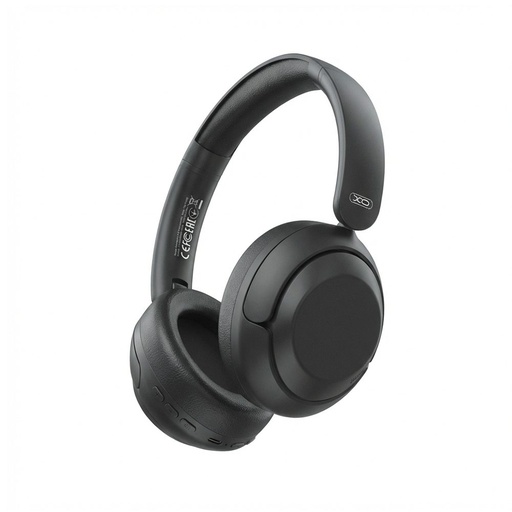 XO BE60 ANC forgatható és összehajtható fém Bluetooth fejhallgató (Fekete)