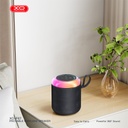 XO F67 LED Dazzle hordozható Bluetooth hangszóró (Fekete)