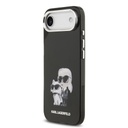Karl Lagerfeld IML Aquarelle Karl and Choupette tok iPhone Air (Fekete)