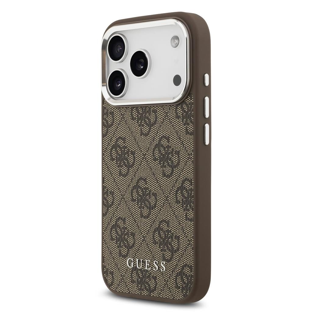Guess 4G MagSafe tok iPhone 17 Pro (Barna)